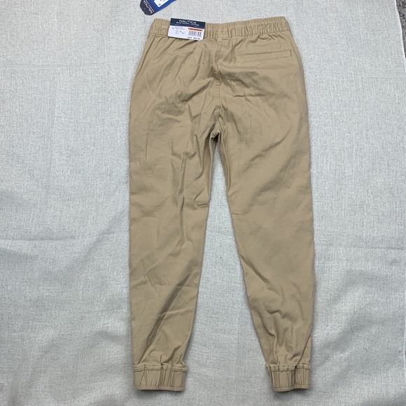 NAUTICA Big Boys Uniform Evan Tapered-Fit Stretch Joggers Size M(10/12) - Picture 2 of 10